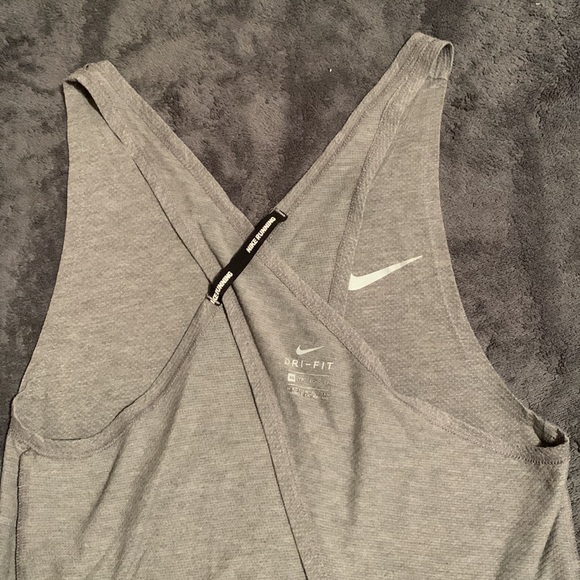 Gray Nike running tank top - Picture 4 of 5